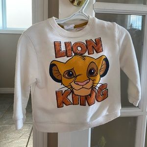 Lion King sweater 9-12 month